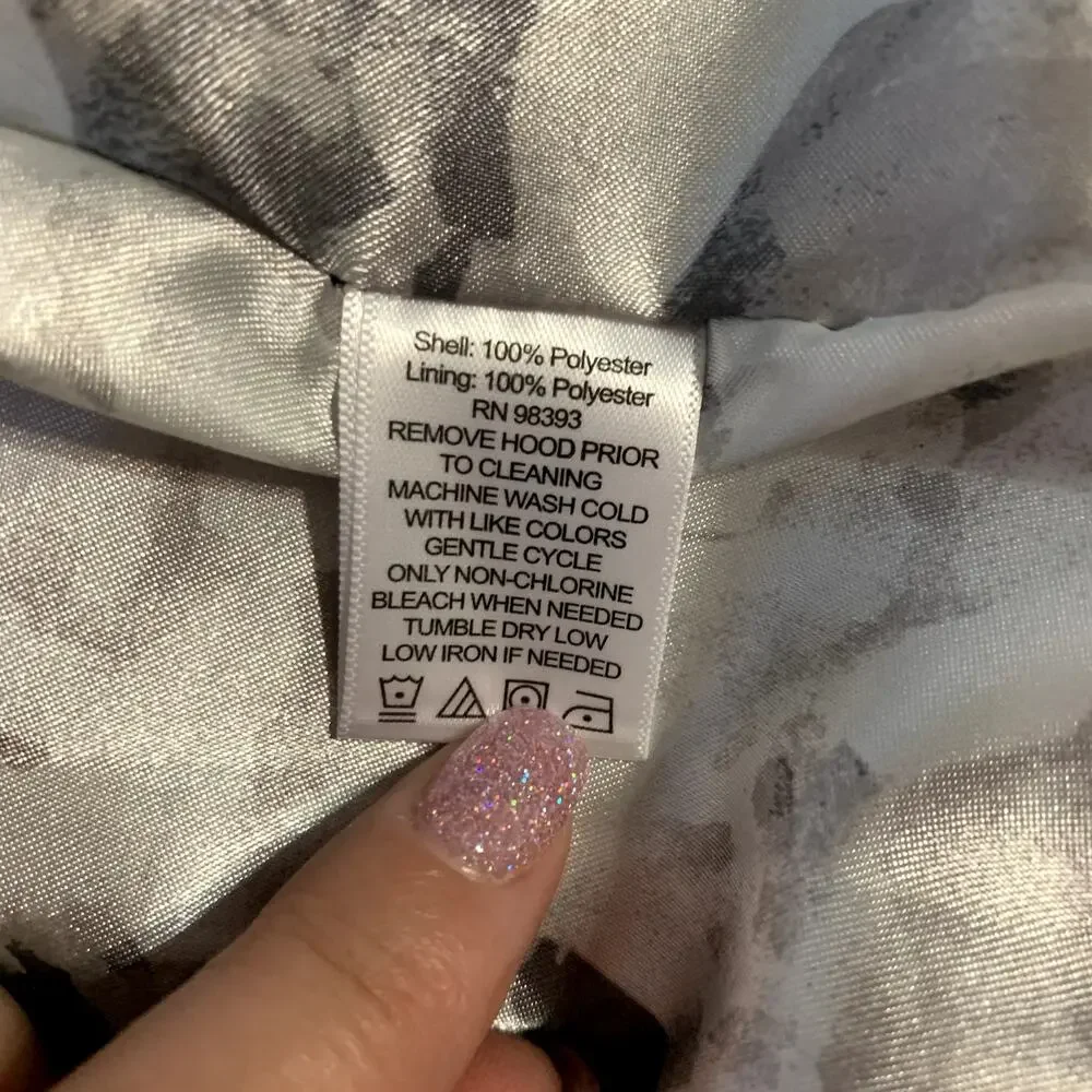 Dennis Basso Anorak Jacket water resistant w/detachable hood, Black Size XXS - Picture 8 of 10